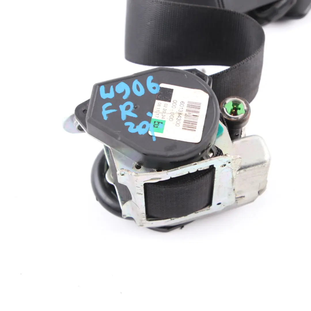 Mercedes W906 Seat Belt Front Right O/S Safety Belt Black - SKU A9068600485-1 - Part number A9068600485
