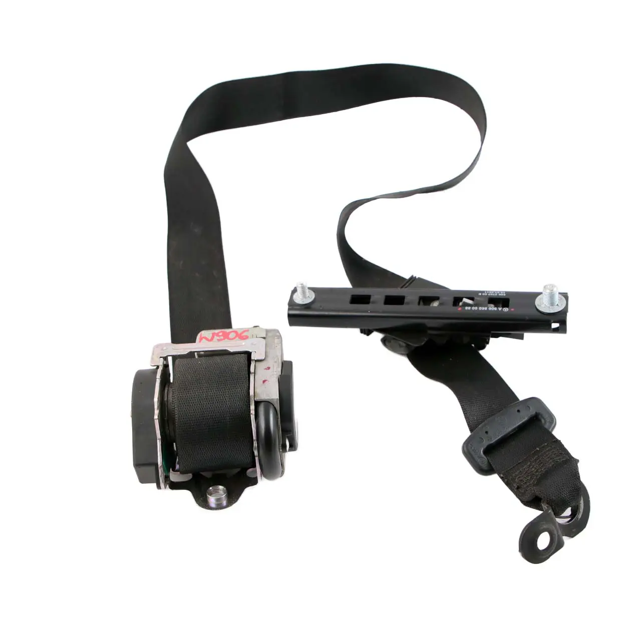 Mercedes W906 Cintura Di Sicurezza Anteriore Destra Nero A9068600485