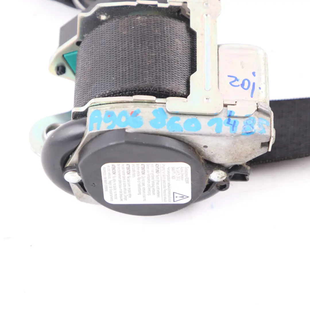 Mercedes Sprinter W906 Ceinture de sécurité avant droite noire - SKU A9068601485 - Numéro de pièce A9068601485