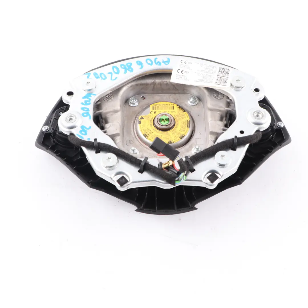 Mercedes Sprinter W906 Volant Airbag Module Air Bag Noir A9068601202 - SKU A9068602002 - Numéro de pièce A9068602002