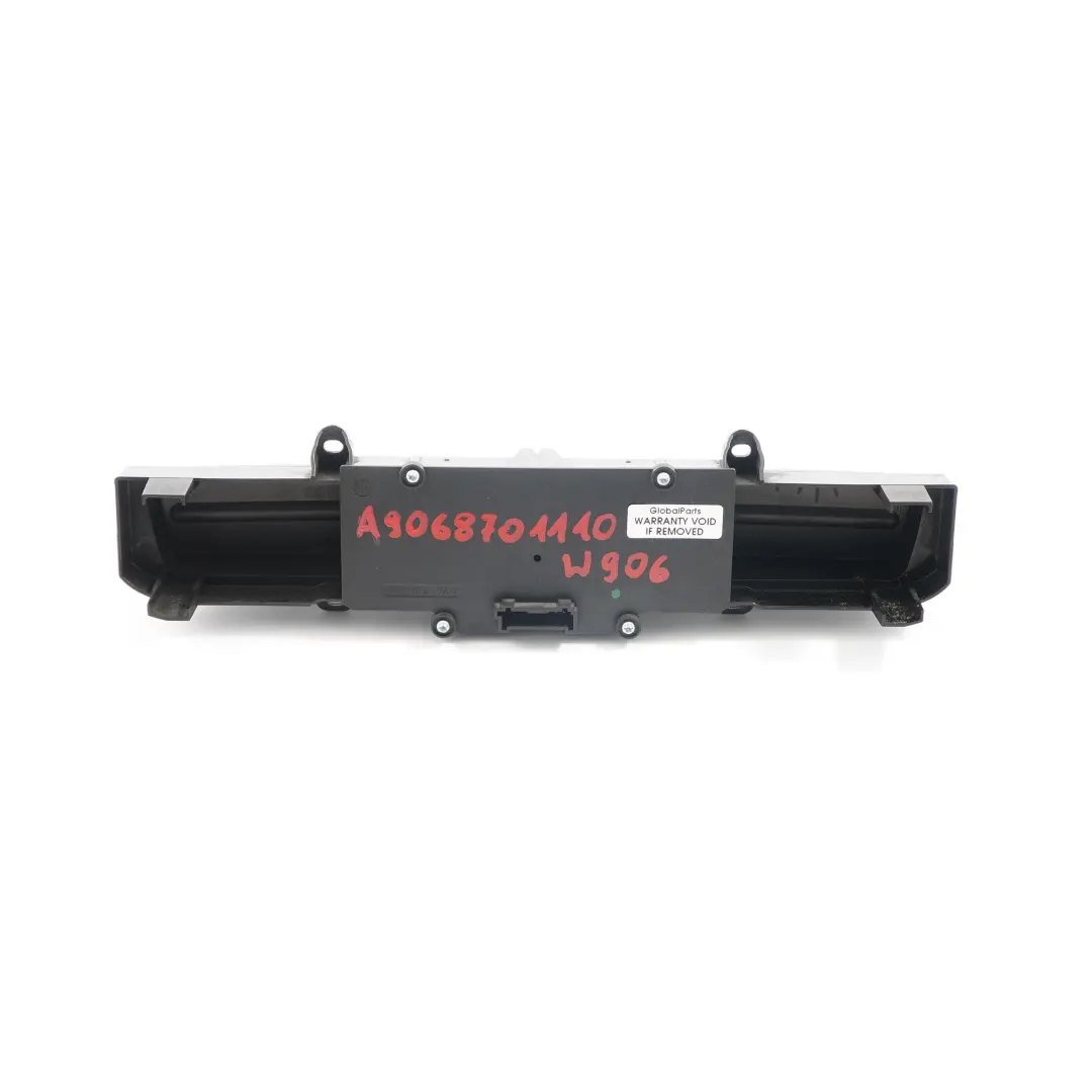 Mercedes W906 Salpicadero Panel Interruptores ASR Bloqueo Peligro - SKU A9068701110 - Número de pieza A9068701110