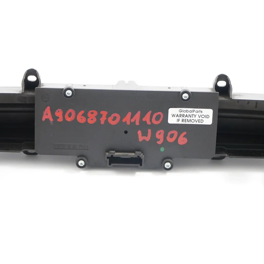 Mercedes W906 Salpicadero Panel Interruptores ASR Bloqueo Peligro - SKU A9068701110 - Número de pieza A9068701110
