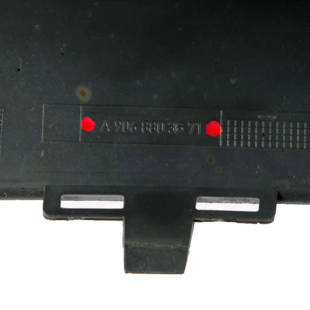 Mercedes-Benz Sprinter W906 Rear Bumper Trim Panel Cover to with Part number A9068803671 Mercedes-Benz Sprinter W906 Rear Bumper Trim Panel Cover - SKU A9068803671 - Part number A9068803671