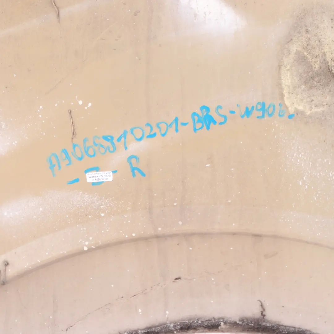 Side Panel Front Right O/S Wing Fender Brilliant Silver to Mercedes Sprinter W906 with Part number A9068810201 Mercedes Sprinter W906 Side Panel Front Right O/S Wing Fender Brilliant Silver - SKU A9068810201-BRS - Part number A9068810201