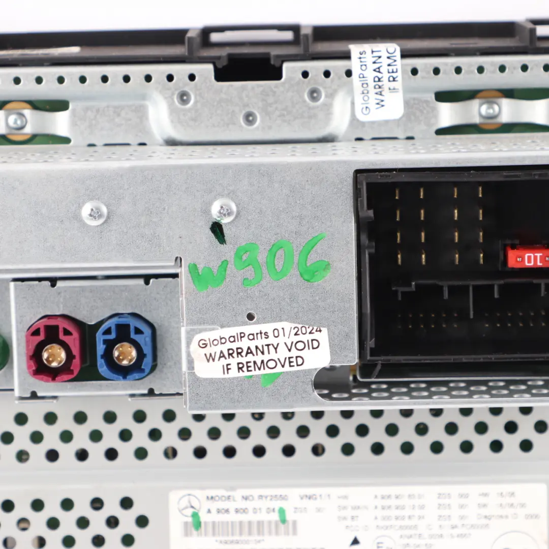 Radio Stereo Sat Nav Display Screen Head Unit to Mercedes Sprinter W906 with Part number A9069000104 Mercedes Sprinter W906 Radio Stereo Sat Nav Display Screen Head Unit - SKU A9069000104 - Part number A9069000104