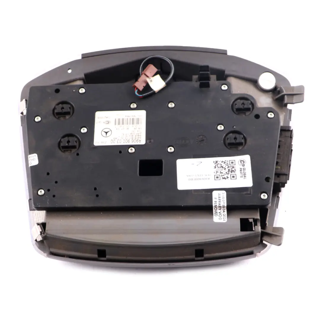 Mercedes W906 Roof Light Interior Front Lamp Switch Panel Grey - SKU A9069000300 - Part number A9069000300