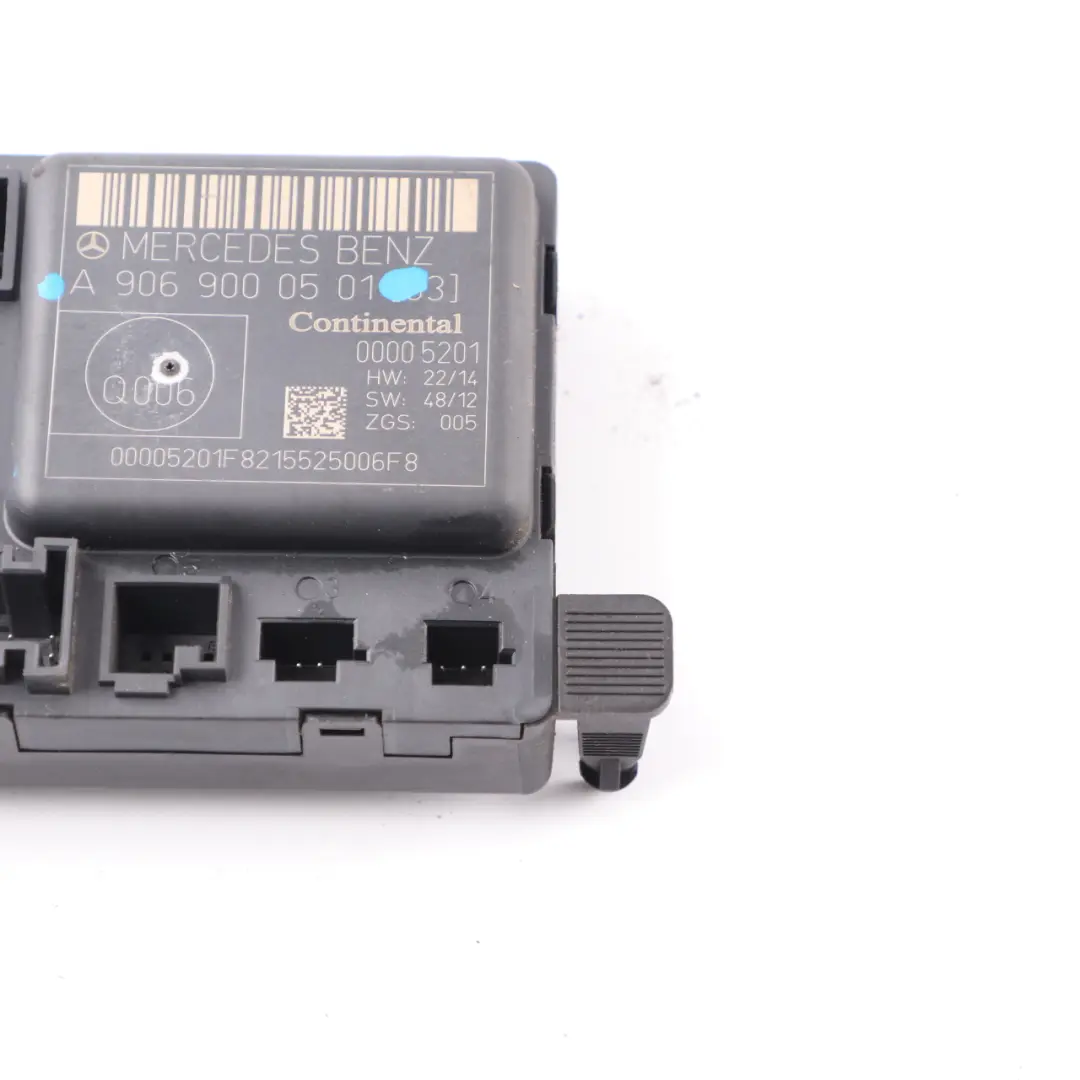 Mercedes W906 Módulo Puerta Izquierda Derecha Unidad Control ECU - SKU A9069000501 - Número de pieza A9069000501