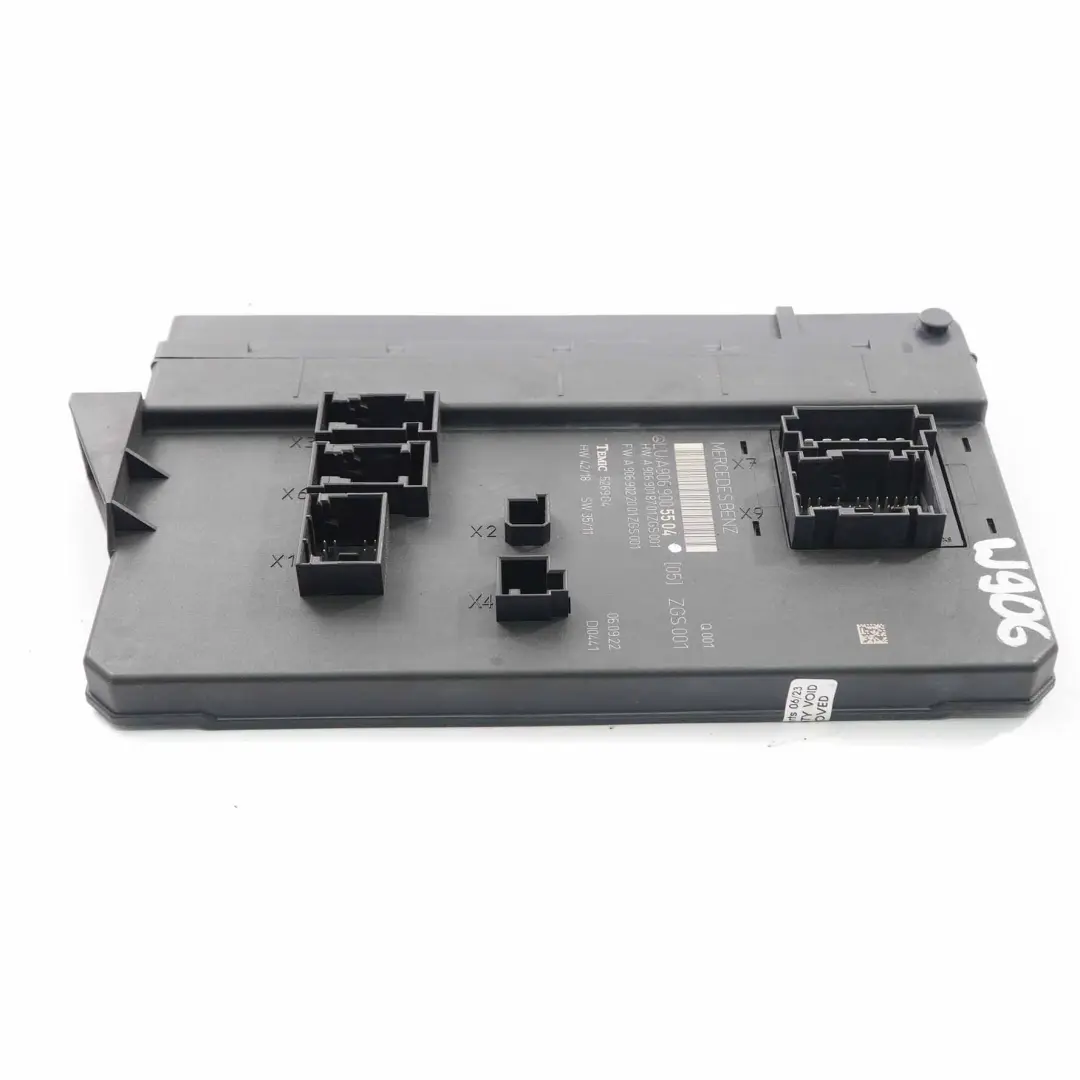 Fuse Box Relay Control Unit Electric Module SAM to Mercedes W906 with Part number A9069005504 Mercedes W906 Fuse Box Relay Control Unit Electric Module SAM - SKU A9069005504 - Part number A9069005504