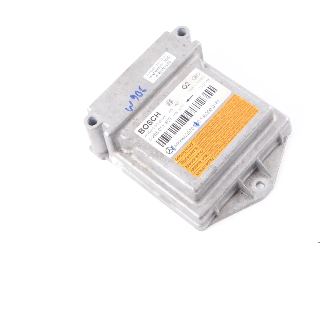 Air Module Mercedes W639 W906 Air Bag SRS Control Unit ECU - SKU A9069005701 - Part number A9069005701