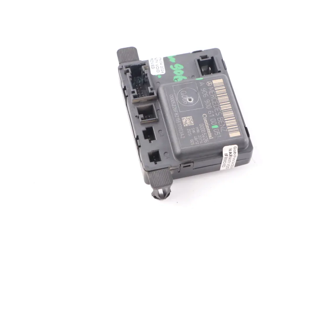 Module porte Module contrôle avant droit pour Mercedes Sprinter W906 à propos du numéro de pièce A9069006100 Mercedes Sprinter W906 Module porte Module contrôle avant droit - SKU A9069006100 - Numéro de pièce A9069006100