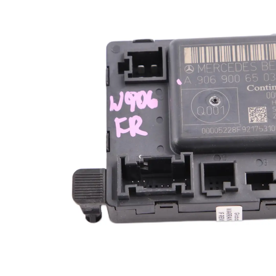 Door Module Mercedes W906 Front Left Right N/O/S Control Unit ECU to with Part number A9069006503 Door Module Mercedes W906 Front Left Right N/O/S Control Unit ECU - SKU A9069006503 - Part number A9069006503