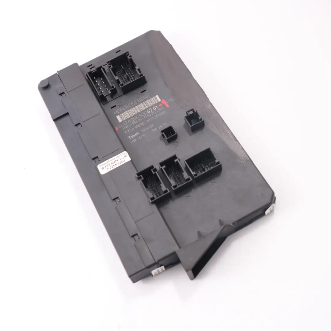  Modulo SAM Mercedes W906 Scatola dei fusibili Unità controllo relè - SKU A9069006701-1 - Numero di parte A9069006701