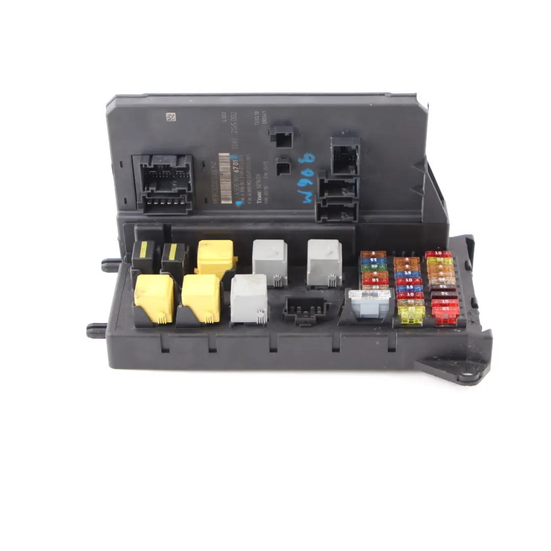 SAM Módulo Caja de Fusibles Relé Unidad de Control para Mercedes W906 con número de pieza A9069006701 Mercedes W906 SAM Módulo Caja de Fusibles Relé Unidad de Control - SKU A9069006701 - Número de pieza A9069006701