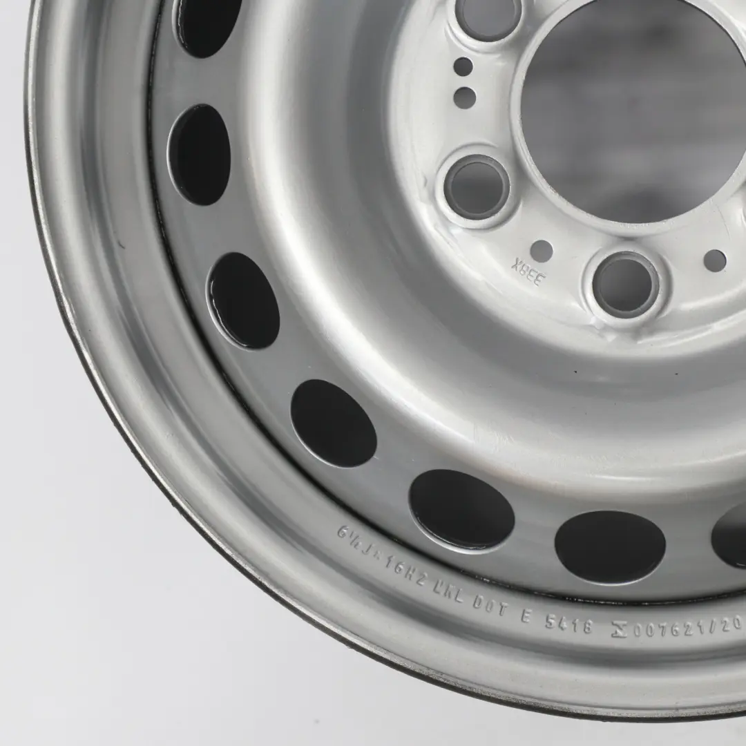Mercedes Sprinter W907 W910 jante acier argentée 16" 6,5J ET:54 - SKU A9074014900 - Numéro de pièce A9074014900