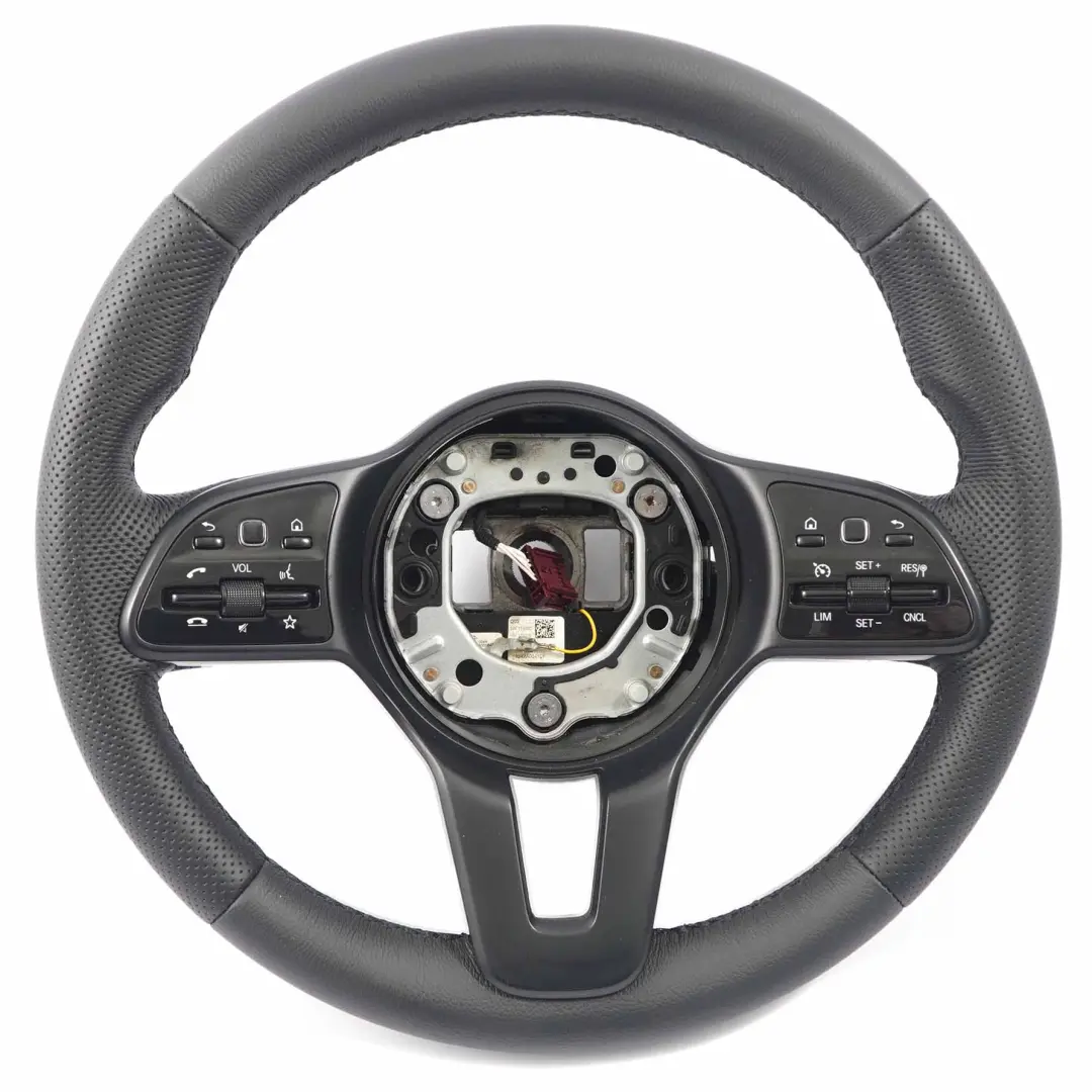 Mercedes W907 W910 NEW Black Leather Steering Wheel Multifunction A9074600802 - SKU A9074600104-1 - Part number A9074600104