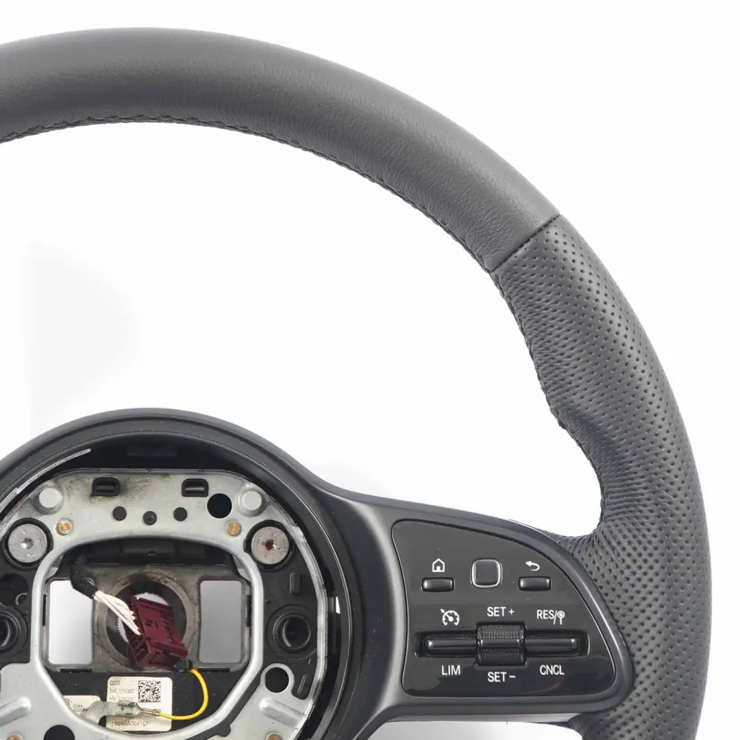 Mercedes W907 W910 NEW Black Leather Steering Wheel Multifunction A9074600802 - SKU A9074600104-1 - Part number A9074600104