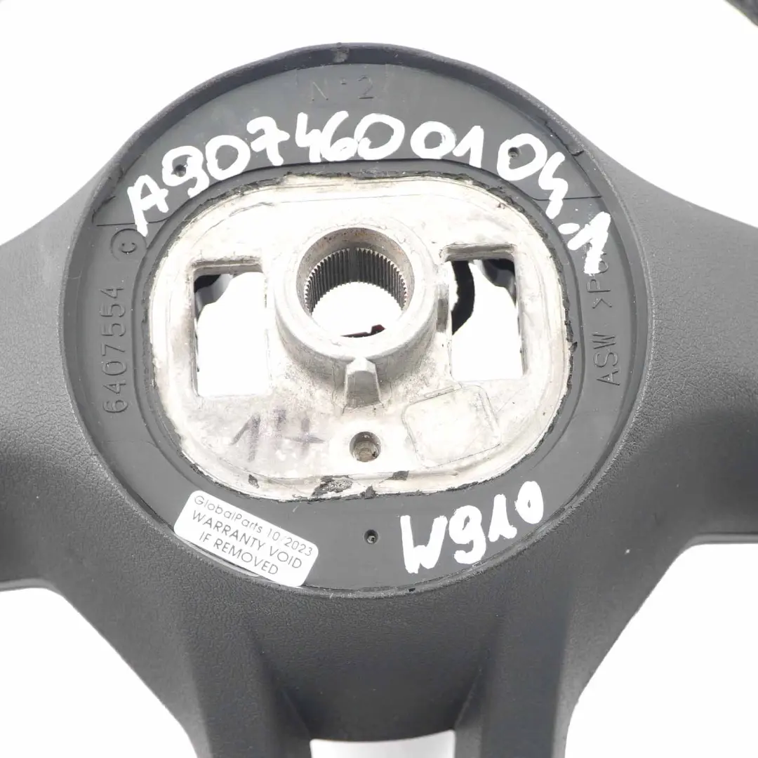 Mercedes W907 W910 NEW Black Leather Steering Wheel Multifunction A9074600802 - SKU A9074600104-1 - Part number A9074600104