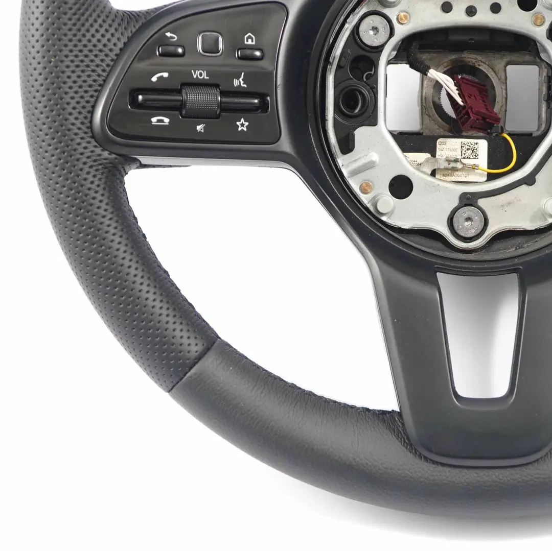 Mercedes W907 W910 NUOVO volante in pelle nera multifunzione A9074600802 - SKU A9074600104-1 - Numero di parte A9074600104