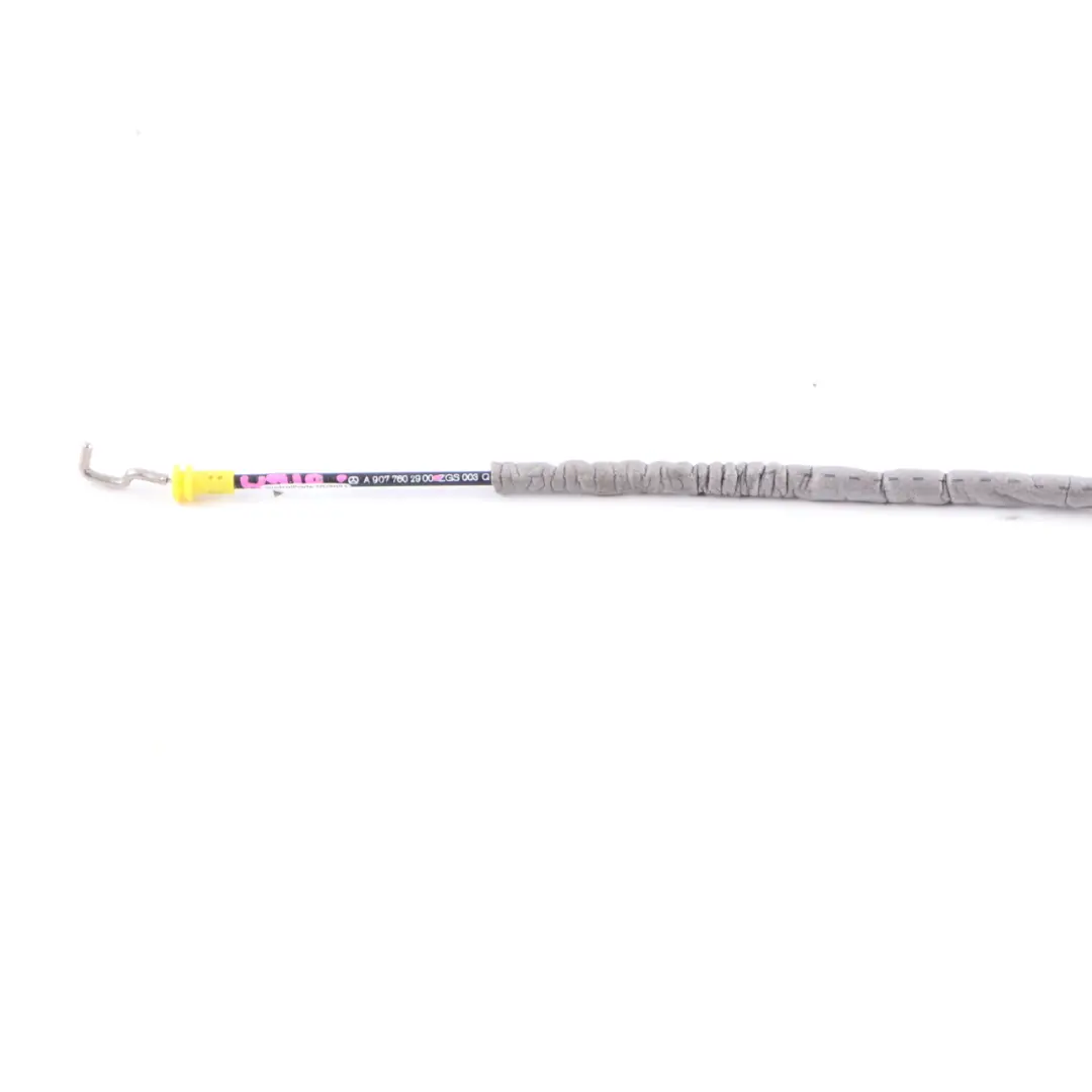 Bowden Cable Mercedes Sprinter W907 W910 Door Lock Front Right O/S to with Part number A9077602900 Bowden Cable Mercedes Sprinter W907 W910 Door Lock Front Right O/S - SKU A9077602900 - Part number A9077602900