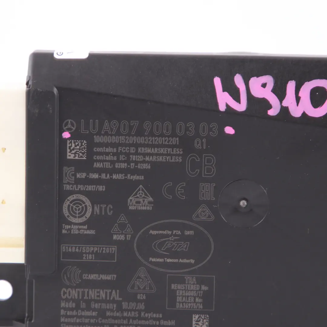 W907 W910 Unidad De Control De Encendido ECU para Mercedes Sprinter con número de pieza A9079000303 Mercedes Sprinter W907 W910 Unidad De Control De Encendido ECU - SKU A9079000303 - Número de pieza A9079000303