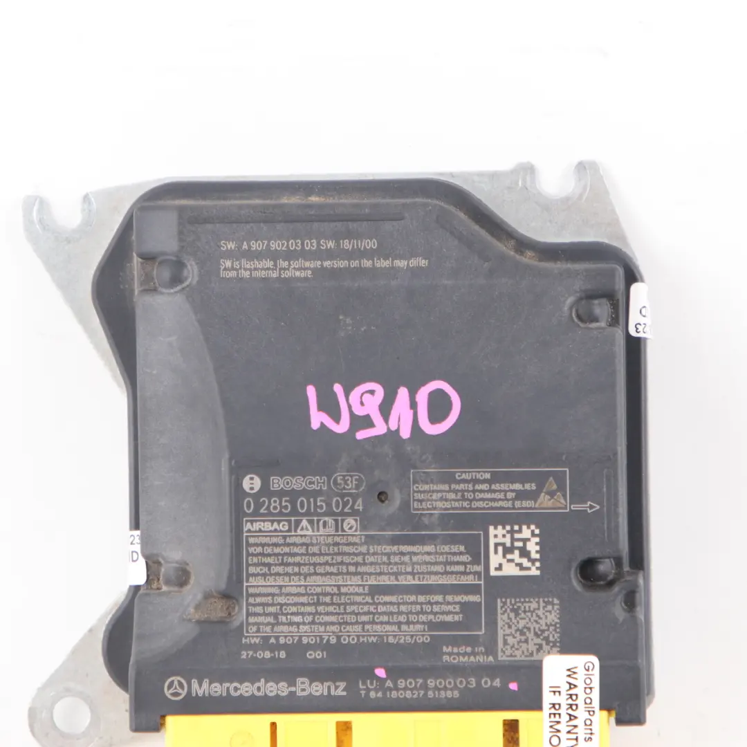 W907 W910 Módulo De Aire Sensor Unidad ECU para Mercedes Sprinter con número de pieza A9079000304 Mercedes Sprinter W907 W910 Módulo De Aire Sensor Unidad ECU - SKU A9079000304 - Número de pieza A9079000304