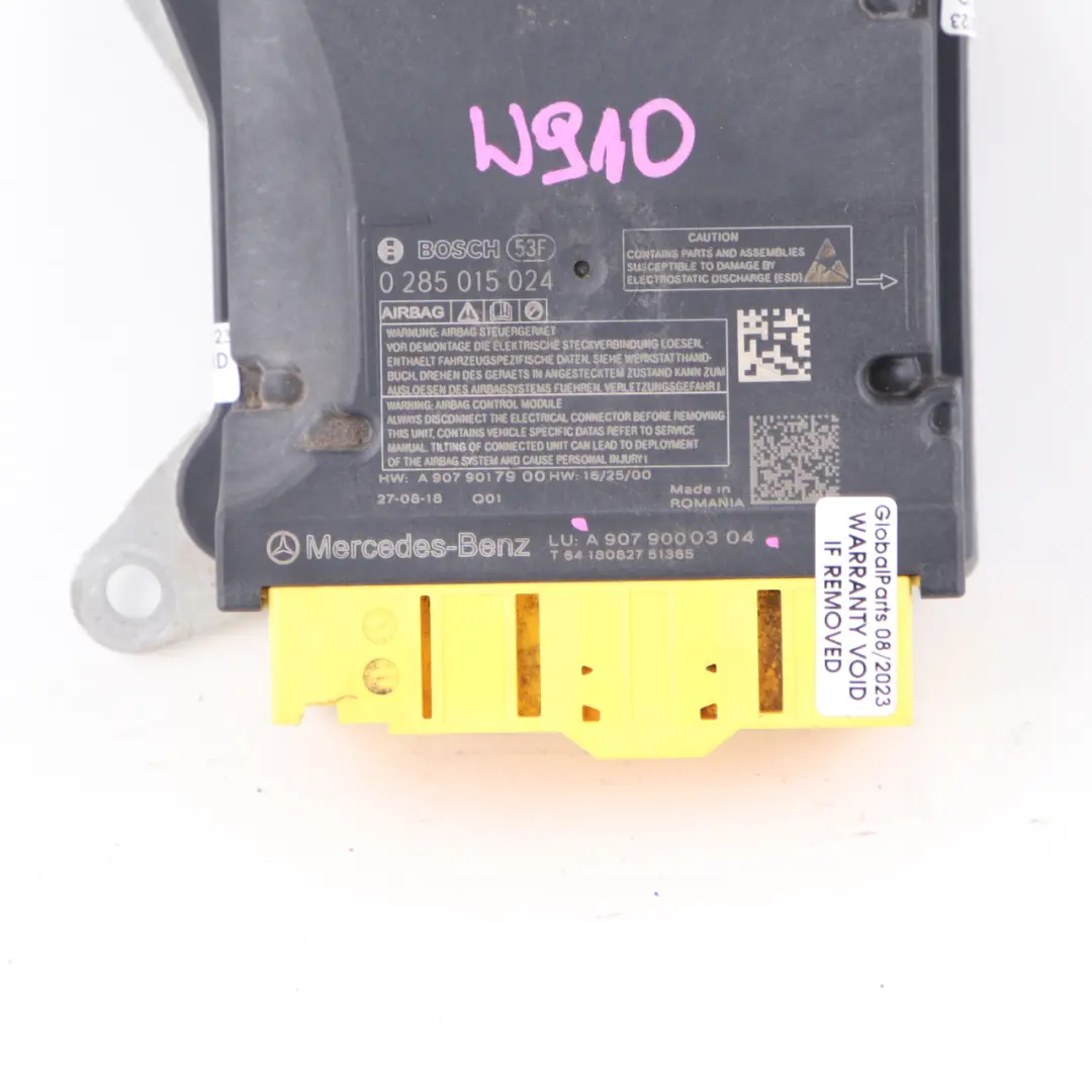 W907 W910 Luftmodul Sensoreinheit ECU für Mercedes Sprinter mit Teilenummer A9079000304 Mercedes Sprinter W907 W910 Luftmodul Sensoreinheit ECU - SKU A9079000304 - Teilenummer A9079000304