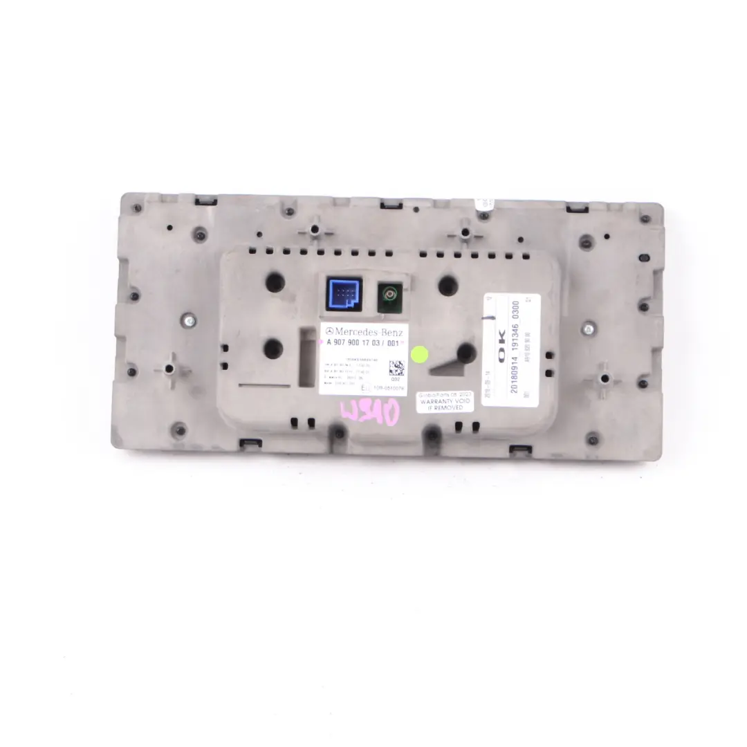  Display Screen Mercedes W907 W910 Head Unit Touch Monitor 7" - SKU A9079001703 - Part number A9079001703