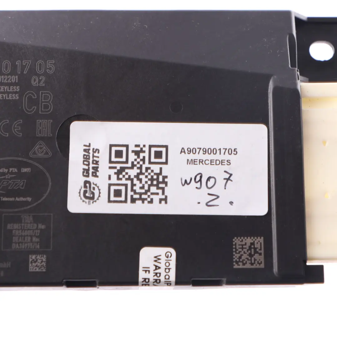 Mercedes Sprinter B907 Module de contrôle d'allumage sans clé - SKU A9079001705 - Numéro de pièce A9079001705