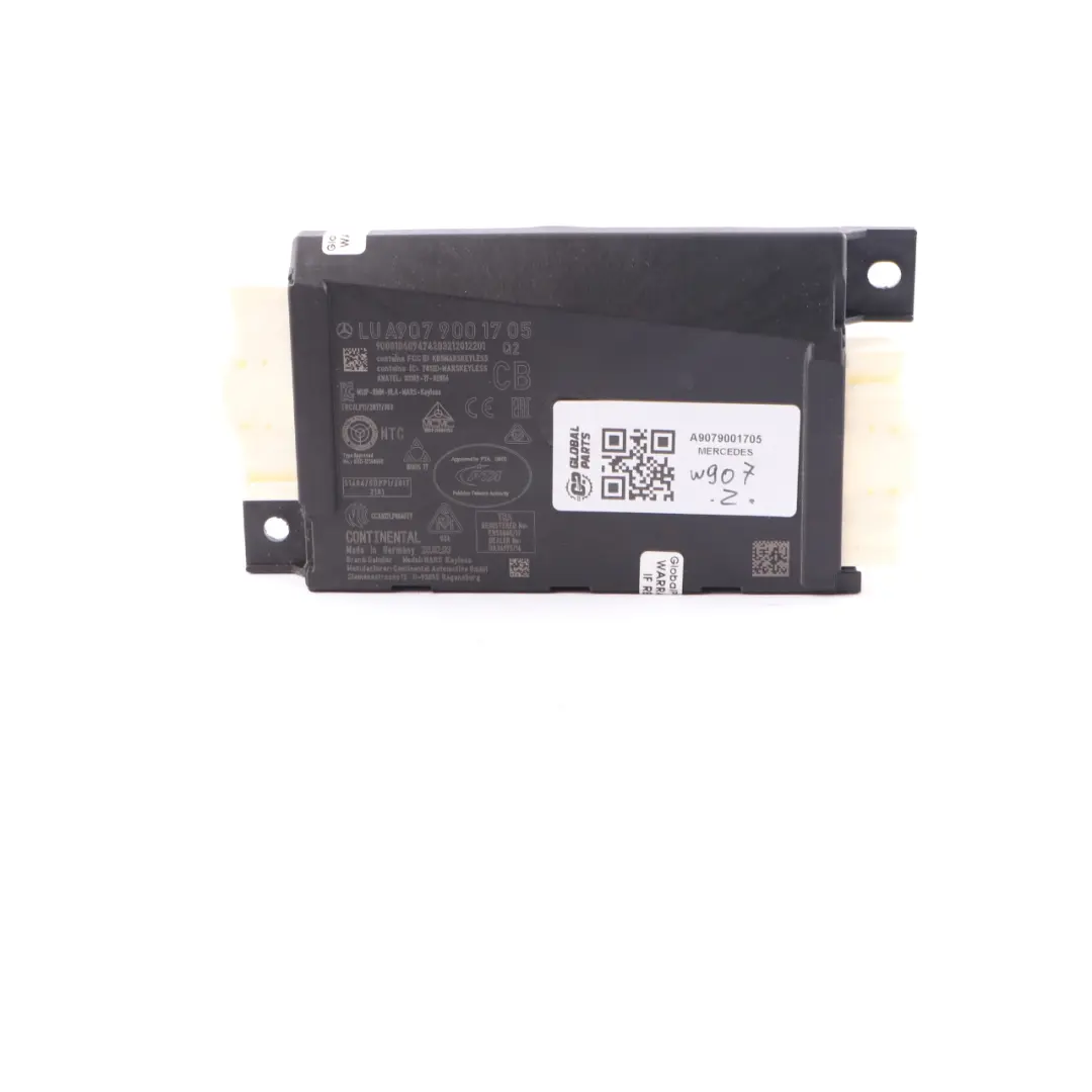 Módulo de control de encendido sin llave para Mercedes Sprinter B907 con número de pieza A9079001705 Mercedes Sprinter B907 Módulo de control de encendido sin llave - SKU A9079001705 - Número de pieza A9079001705
