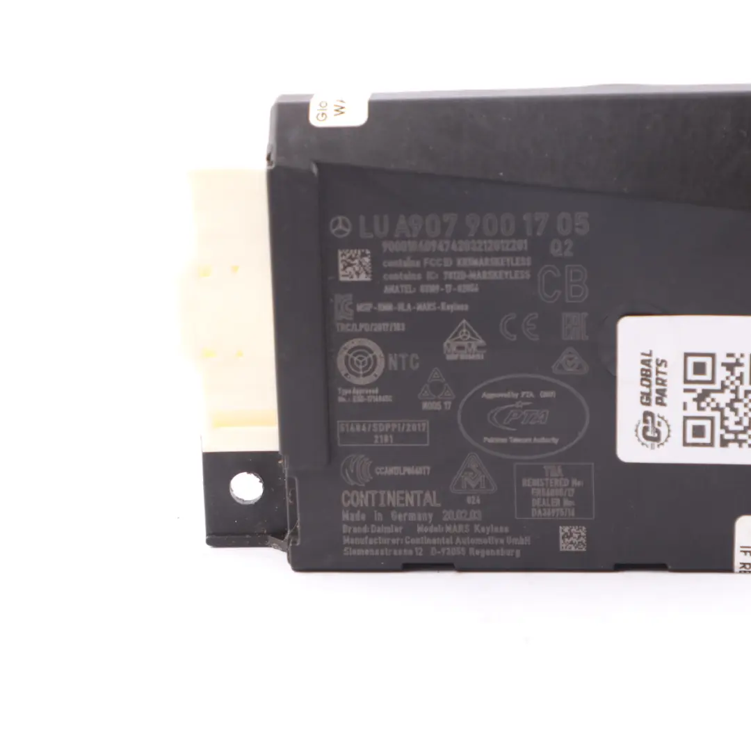 Moduł Sterownik Keyless do Mercedes Sprinter B907 o numerze A9079001705 Mercedes Sprinter B907 Moduł Sterownik Keyless - SKU A9079001705 - Numer Części A9079001705