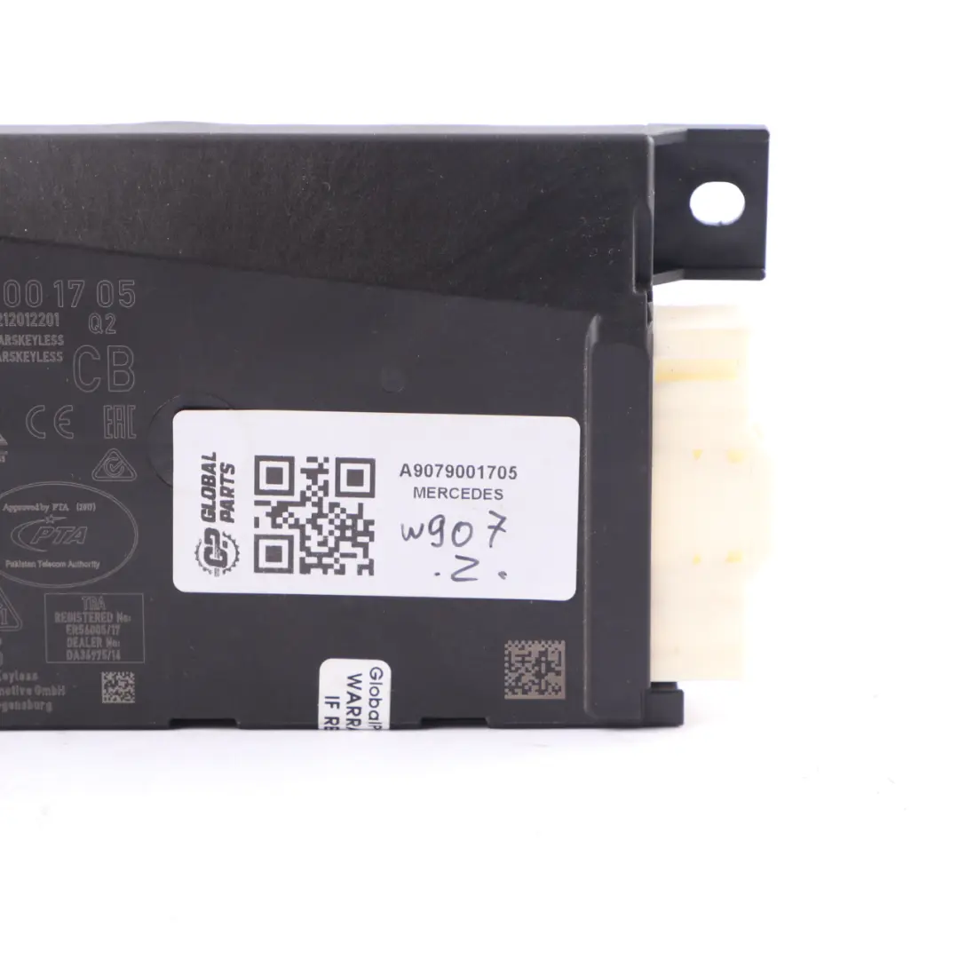 Módulo de control de encendido sin llave para Mercedes Sprinter B907 con número de pieza A9079001705 Mercedes Sprinter B907 Módulo de control de encendido sin llave - SKU A9079001705 - Número de pieza A9079001705