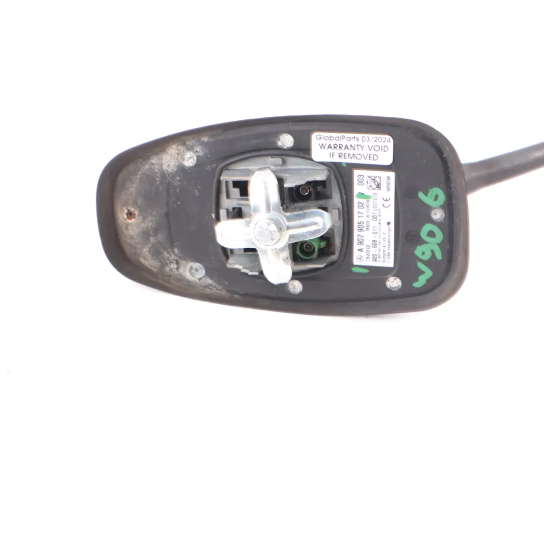 W907 W910 Roof Aerial Antenna Control Unit to Mercedes W906 with Part number A9079051702 Mercedes W906 W907 W910 Roof Aerial Antenna Control Unit - SKU A9079051702 - Part number A9079051702