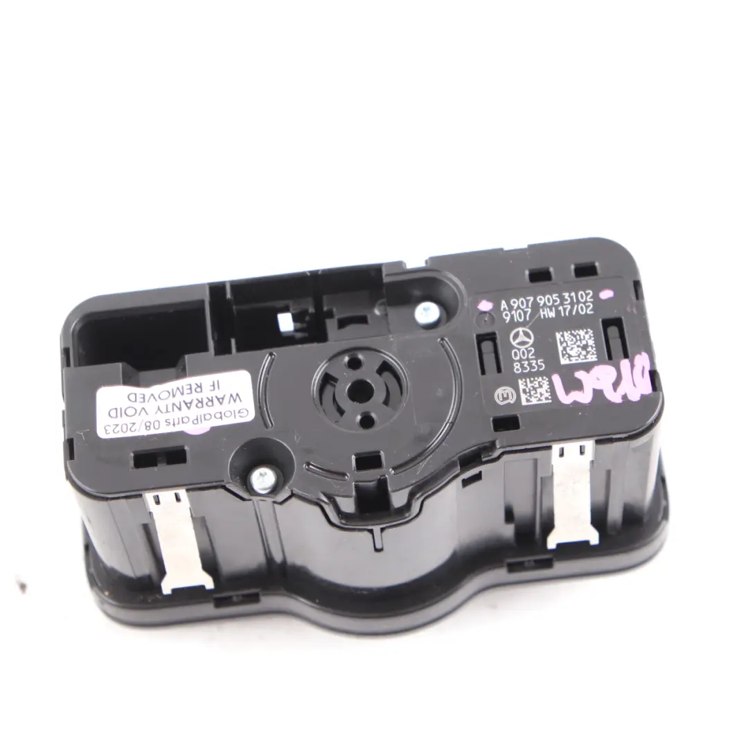 Scheinwerferschalter Mercedes W907 W910 Armaturenbrett Bedienfeld für mit Teilenummer A9079053102 Scheinwerferschalter Mercedes W907 W910 Armaturenbrett Bedienfeld - SKU A9079053102 - Teilenummer A9079053102