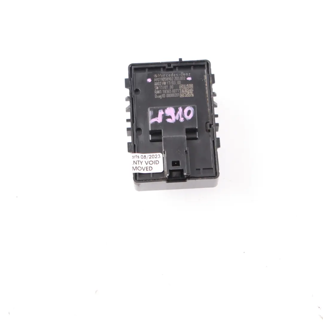 Window Lifter Switch Mercedes W907 W910 Driver's Side Buttons Panel to with Part number A9079058902 Window Lifter Switch Mercedes W907 W910 Driver's Side Buttons Panel - SKU A9079058902 - Part number A9079058902