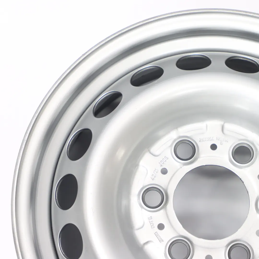 Mercedes Sprinter W907 W910 Silver Steel Wheel Rim 16" 6,5J ET:62 - SKU A9104011100 - Part number A9104011100