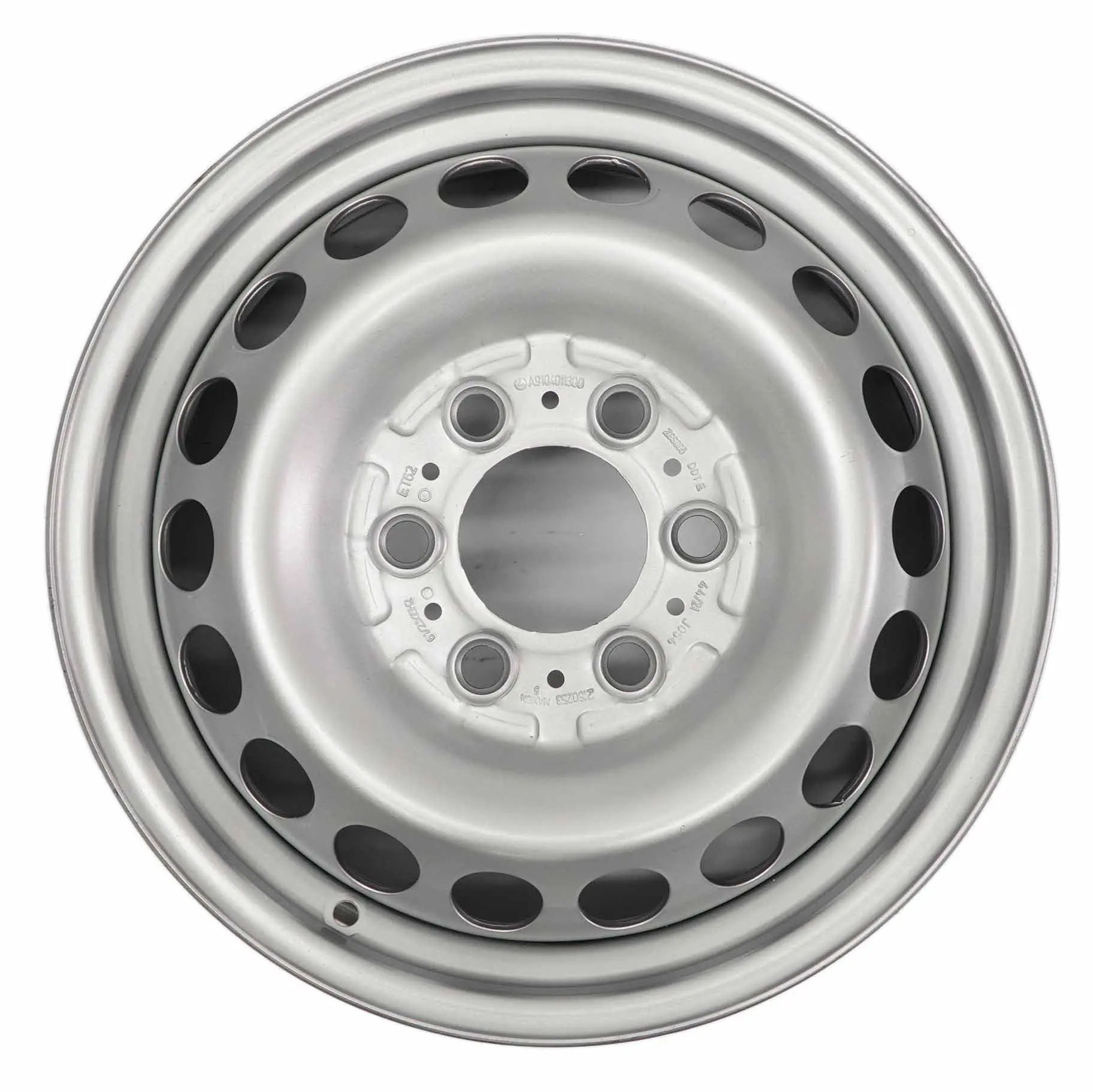 Mercedes Sprinter W910 Argento Cerchio in acciaio 16" 6,5J ET:62 A9104011300