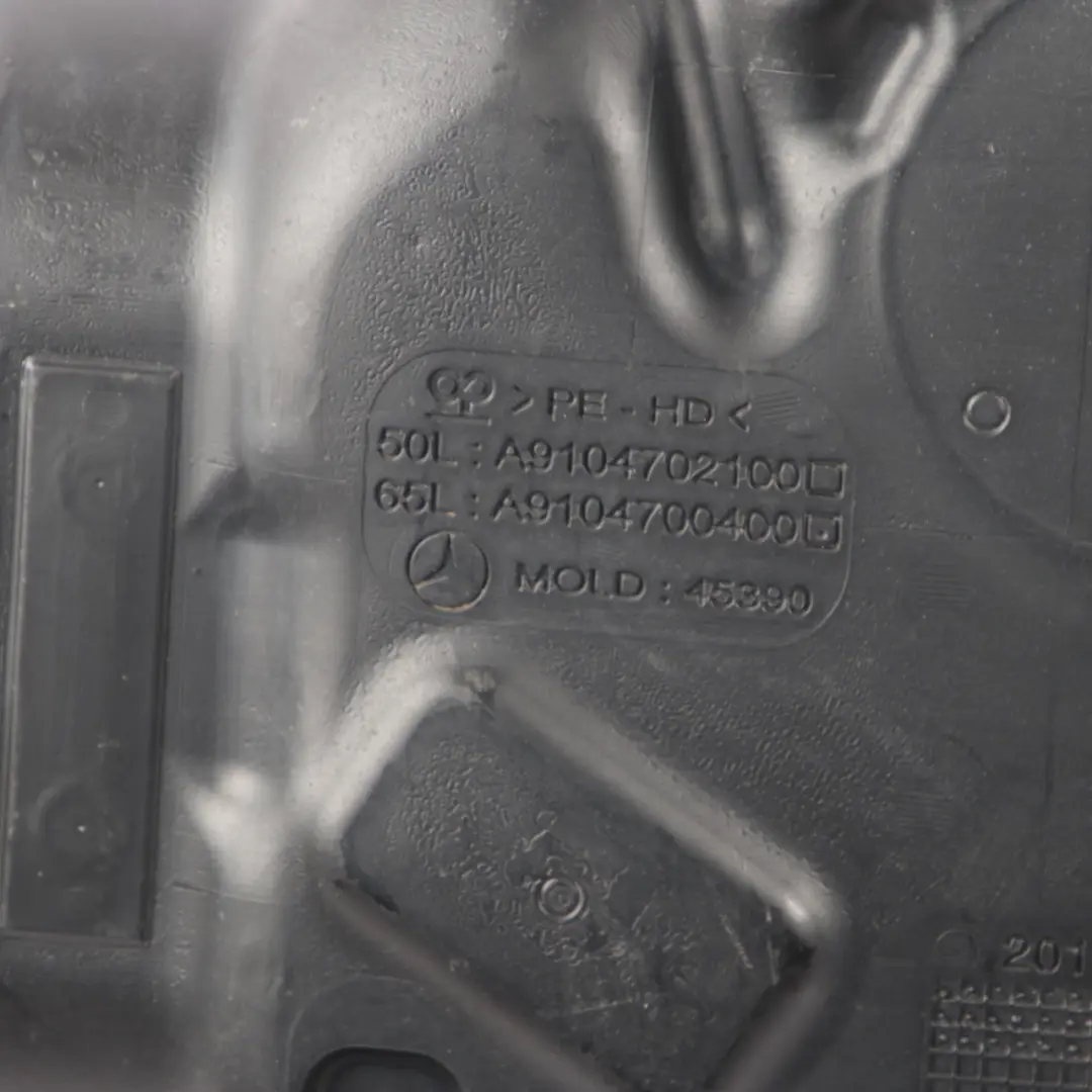 OM651 Diesel Complete Tank Reservoir 65L to Mercedes Sprinter W910 Fuel Tank with Part number A9104700400 Mercedes Sprinter W910 Fuel Tank OM651 Diesel Complete Tank Reservoir 65L - SKU A9104700400 - Part number A9104700400