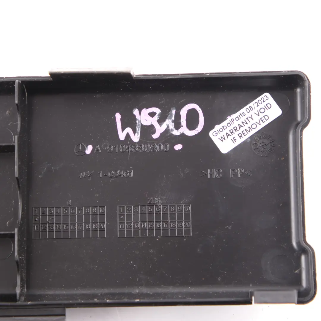 Mercedes Sprinter W910 Kit d'outils Support rangement Cache - SKU A9105830200 - Numéro de pièce A9105830200