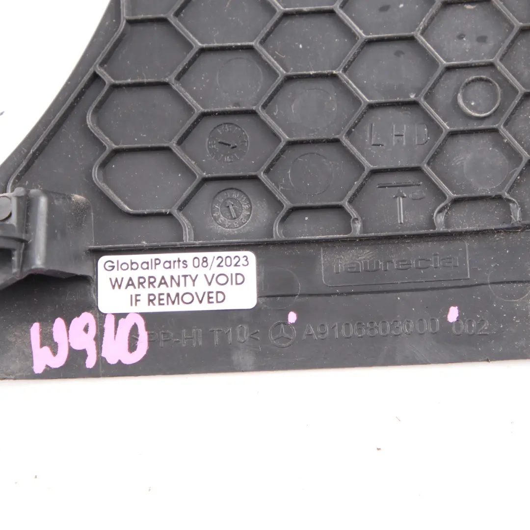  Dashboard Cover Mercedes Sprinter W907 W910 Left N/S Lower Trim - SKU A9106803000 - Part number A9106803000