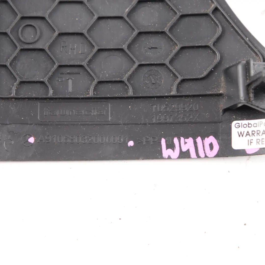  Dashboard Cover Mercedes Sprinter W907 W910 Right O/S Lower Trim - SKU A9106803200 - Part number A9106803200