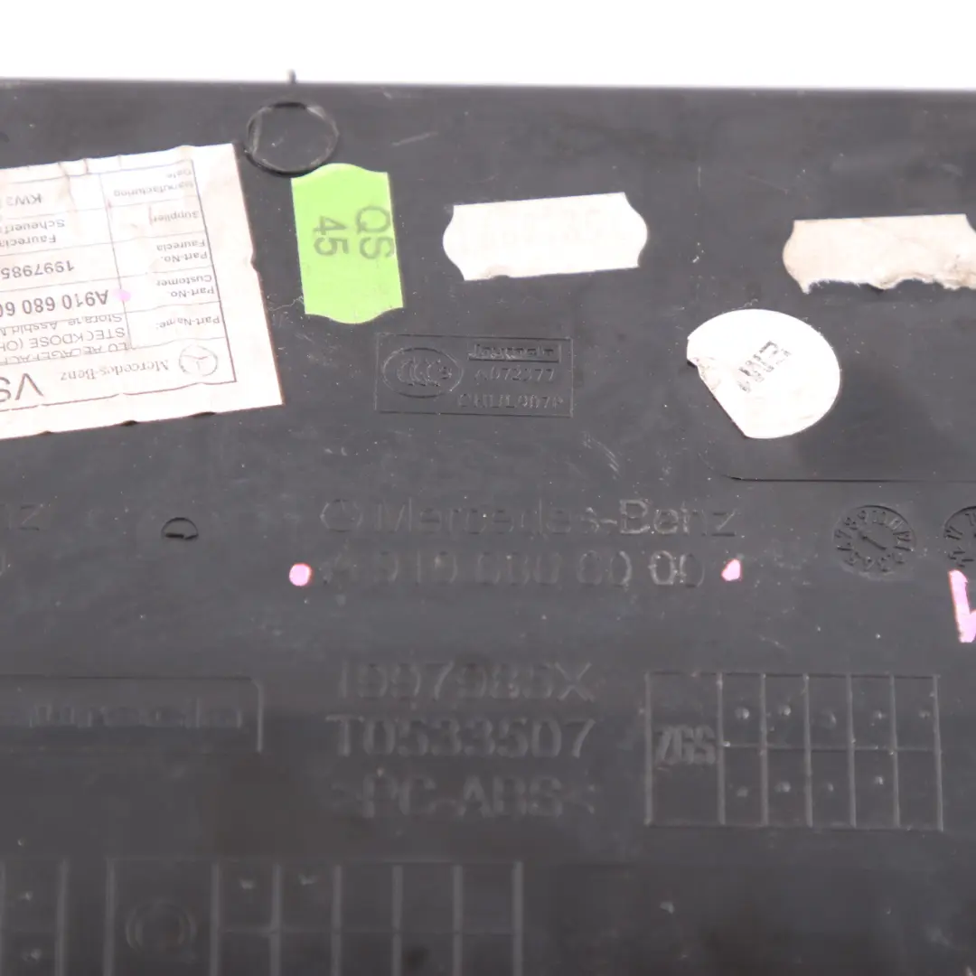  Glove Box Mercedes Sprinter W907 W910 Dashboard Storage Tray Black - SKU A9106806000 - Part number A9106806000