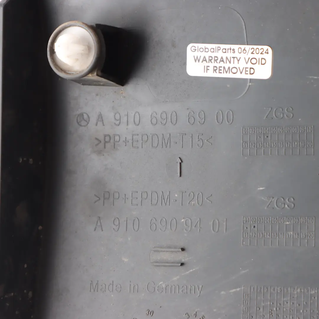 Protective Strip Moulding Trim to Mercedes W910 with Part number A9106906900 Mercedes W910 Protective Strip Moulding Trim - SKU A9106906900 - Part number A9106906900