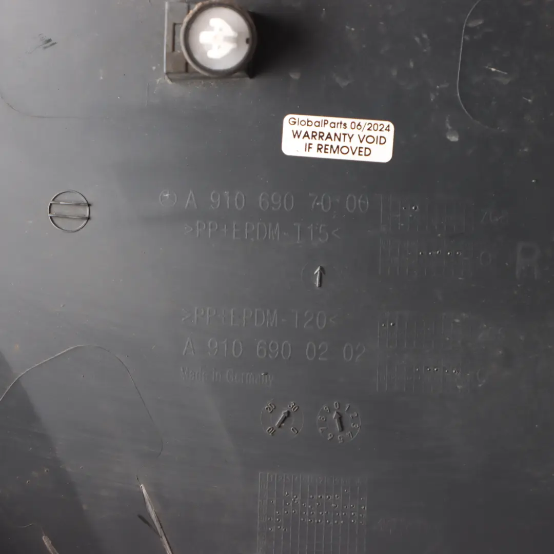 Moulding Trim Rear Right O/S to Mercedes W910 with Part number A9106907000 Mercedes W910 Moulding Trim Rear Right O/S - SKU A9106907000 - Part number A9106907000