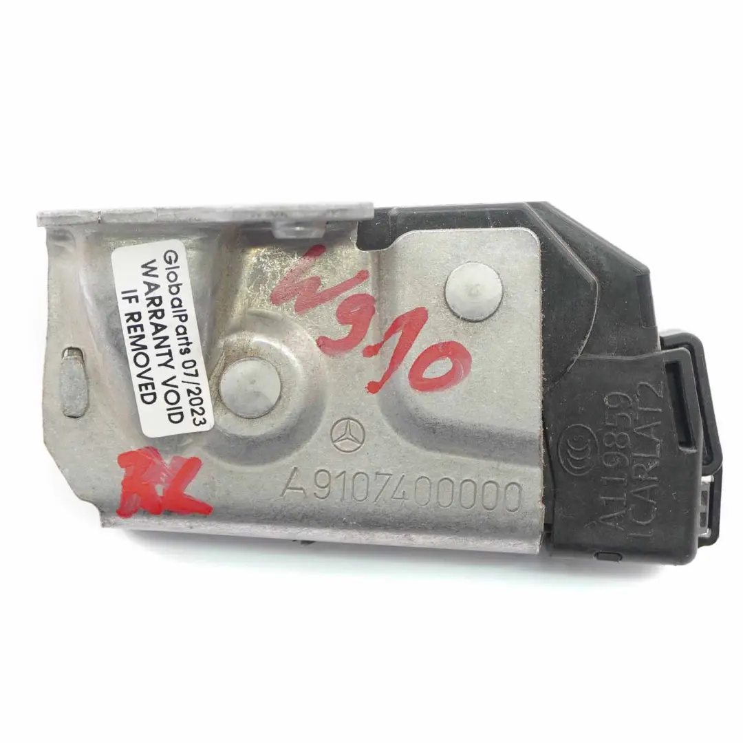 Door Lock Mercedes W907 W910 Rear Left N/S Tailgate Latch Mechanism to with Part number A9107400000 Door Lock Mercedes W907 W910 Rear Left N/S Tailgate Latch Mechanism - SKU A9107400000 - Part number A9107400000