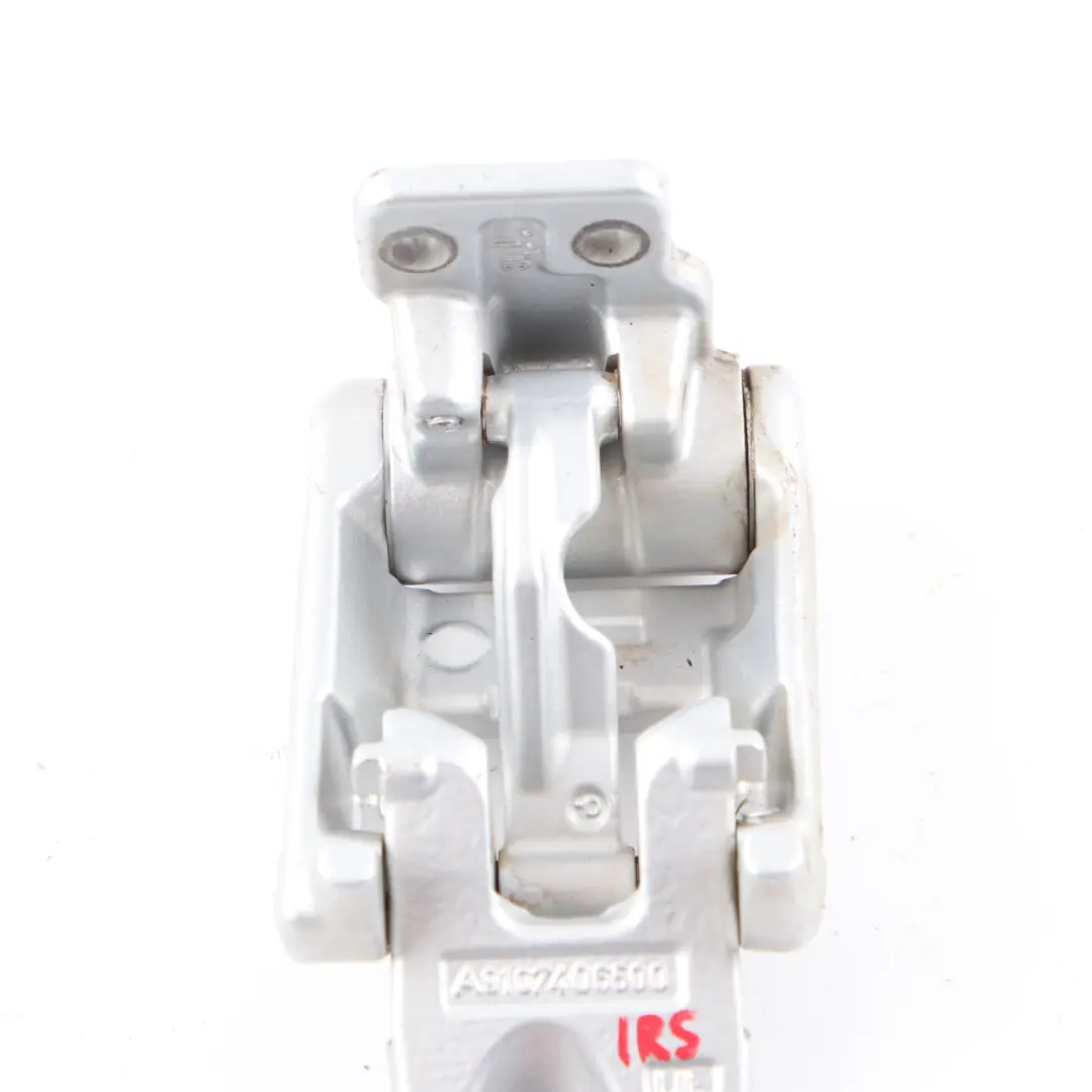 Left Door Lower Hinge Iridium Silver to Mercedes Sprinter W910 Rear with Part number A9107406500 Mercedes Sprinter W910 Rear Left Door Lower Hinge Iridium Silver - SKU A9107406500-IRS - Part number A9107406500