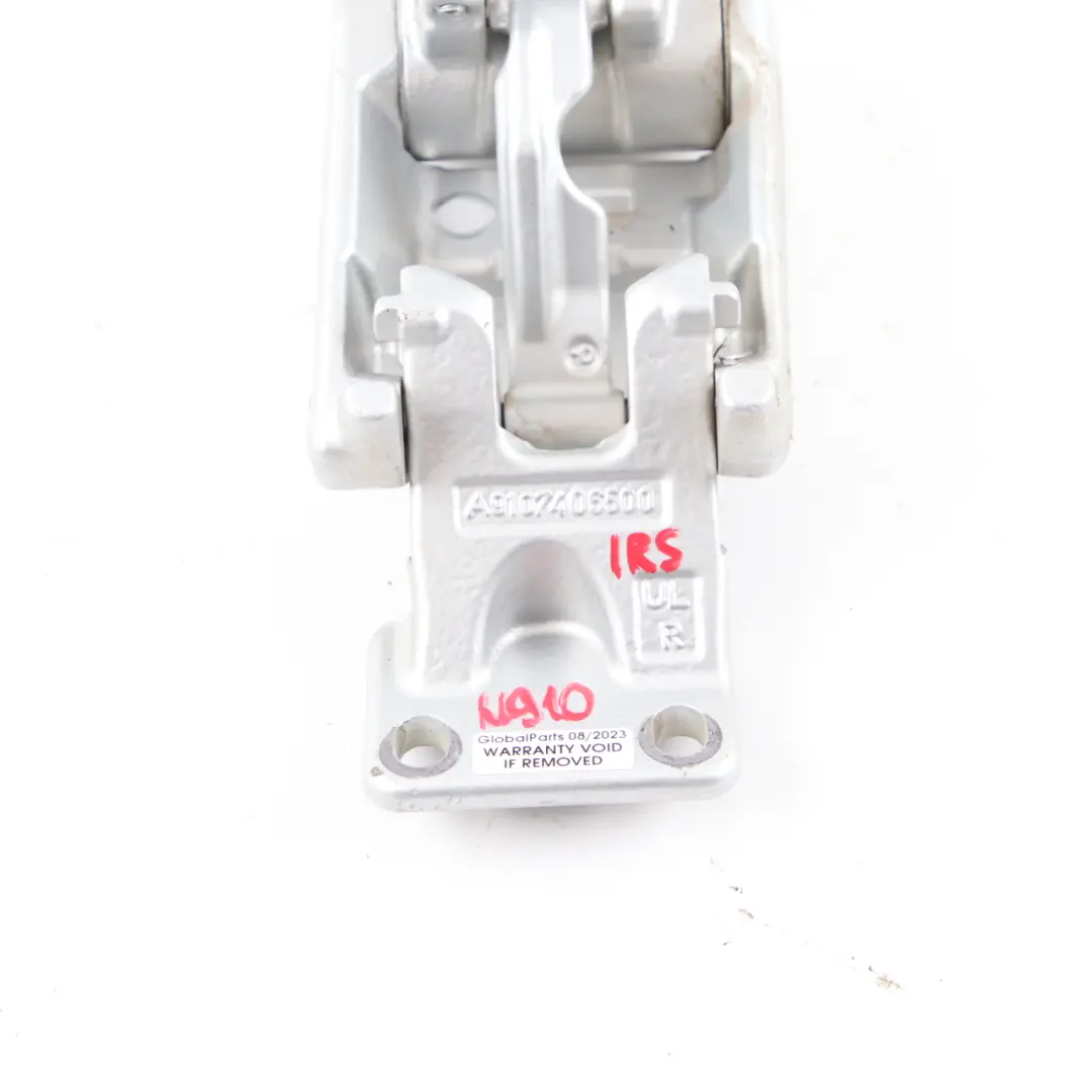 Left Door Lower Hinge Iridium Silver to Mercedes Sprinter W910 Rear with Part number A9107406500 Mercedes Sprinter W910 Rear Left Door Lower Hinge Iridium Silver - SKU A9107406500-IRS - Part number A9107406500