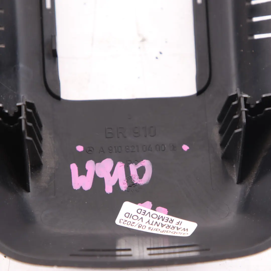 W907 W910 Innenraum Rückspiegel Abdeckung Trim für Mercedes Sprinter mit Teilenummer A9108210400 Mercedes Sprinter W907 W910 Innenraum Rückspiegel Abdeckung Trim - SKU A9108210400 - Teilenummer A9108210400