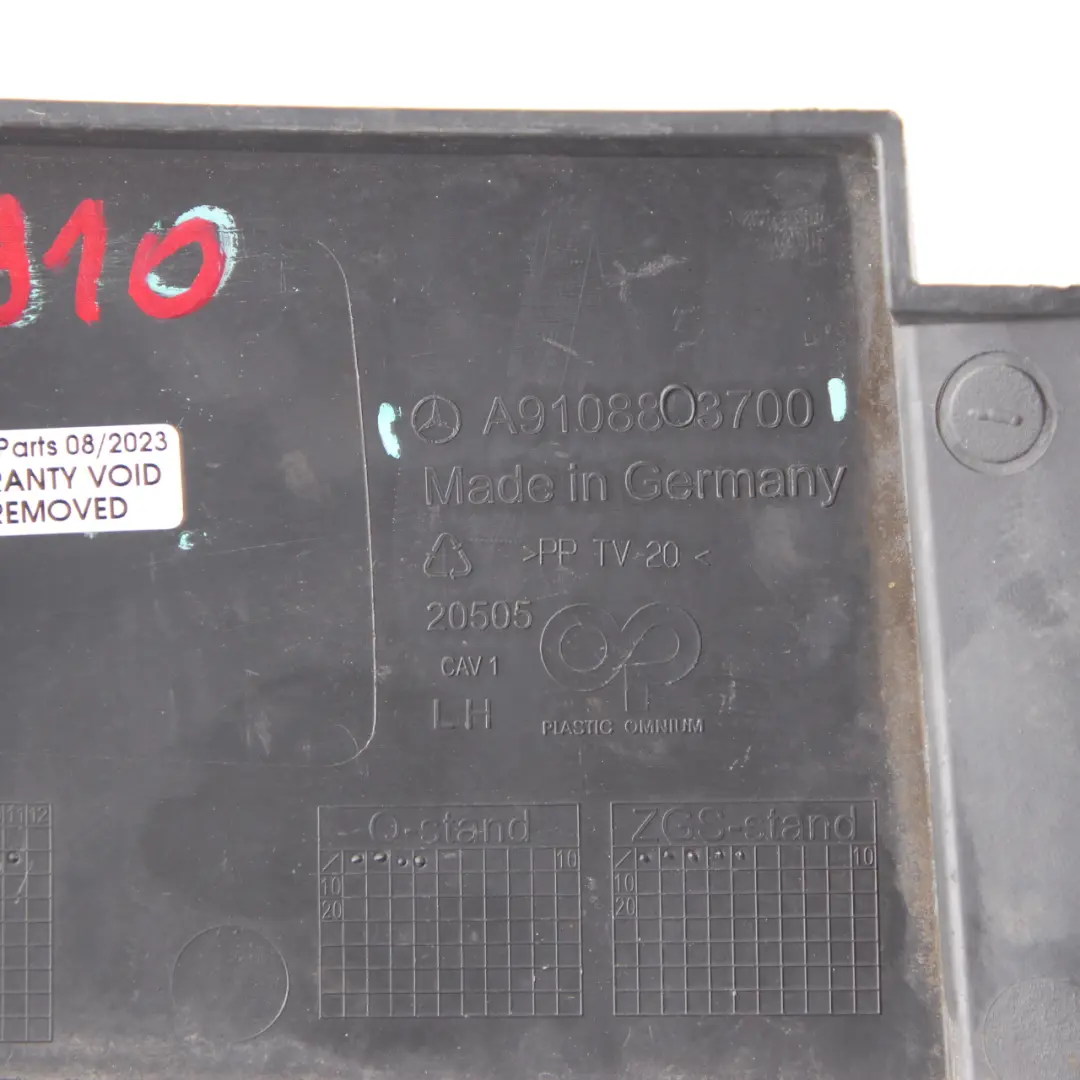 Mercedes Sprinter W910 Rear Bumper Left N/S Corner Trim Cover - SKU A9108803700 - Part number A9108803700