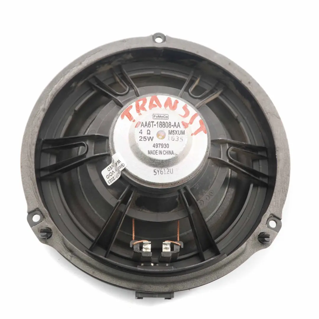  Front Speaker Ford Transit Focus MK3 Door Left Right N/O/S - SKU AA6T18808AA - Part number AA6T18808AA