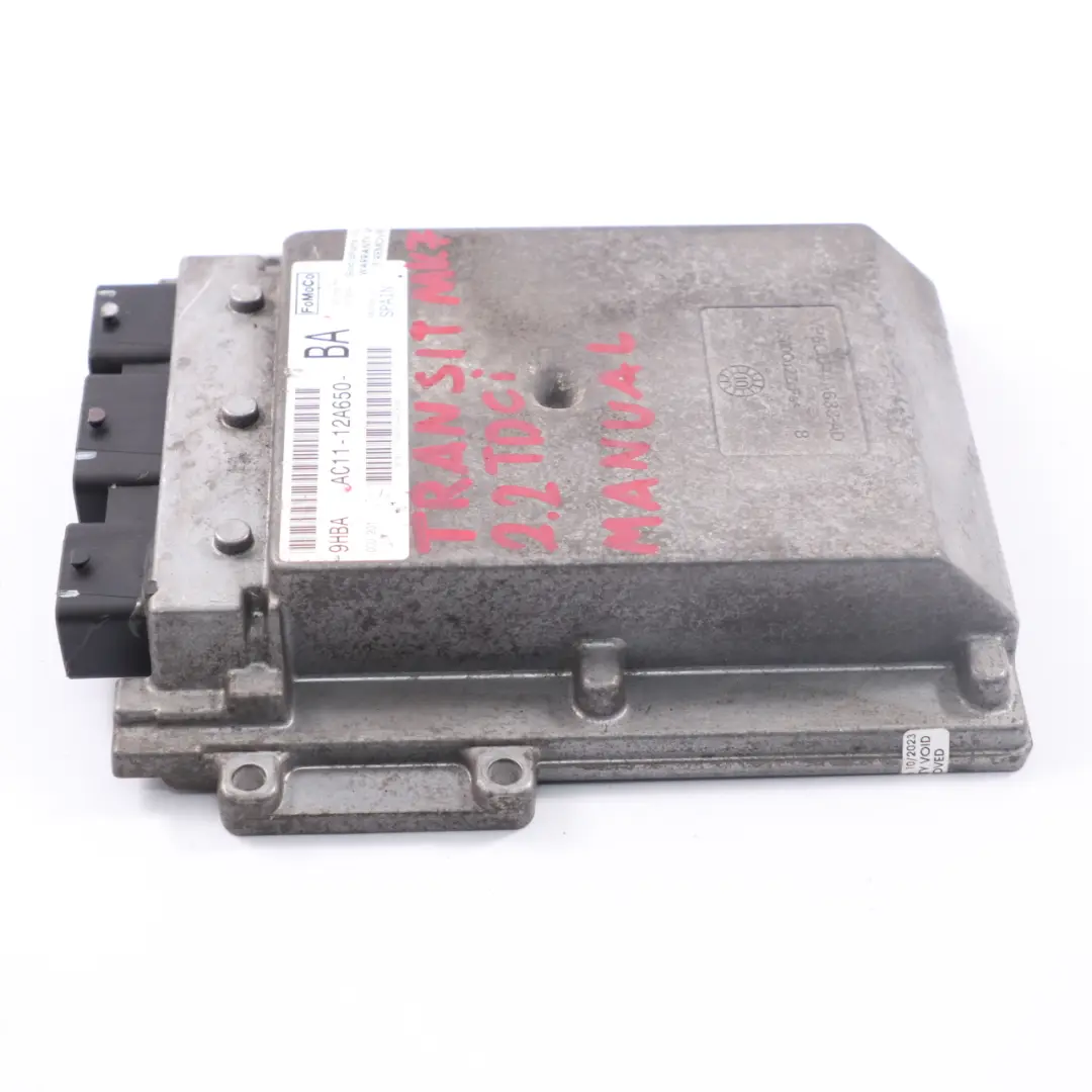 Ford Transit MK7 2.2 TDCI Diesel Engine Control Unit Module ECU AC11-12A650-BA - SKU AC1112A650BA - Numéro de pièce AC1112A650BA